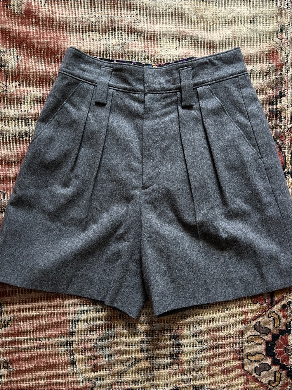 Vintage Y2K Sonia Rykiel Wool Shorts